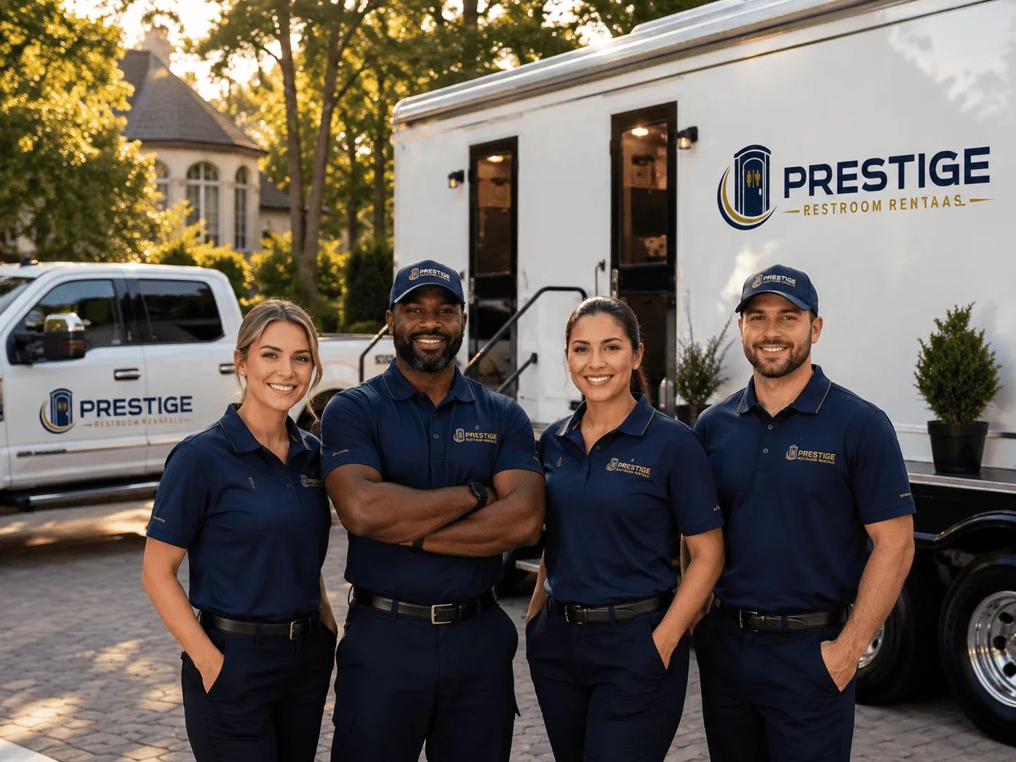 Trusted Luxury Portable Restrooms company in Bourg, LA